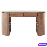 Writing Desk Four Hands 3D Model Corona