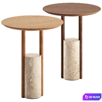 ZANCO Coffee Table By Kendo Mobiliario 3D Model Corona
