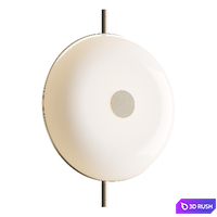 Sicis AMARETTO | Wall lamp 3D Model Corona