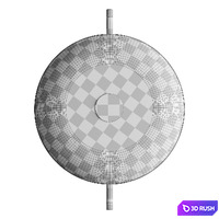 Sicis AMARETTO | Wall lamp 3D Model Corona