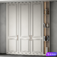 Wardrobe 50 3D Model Corona