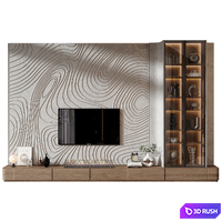 TV shelf 0810 3D Model Corona