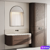 Bathroom furniture by Fauset Bathroom 89 3D Model Vray, Corona