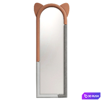 Full body mirror 8 3D Model Vray, Corona