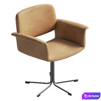 Nelson Swivel Office Chair 3D Model Corona