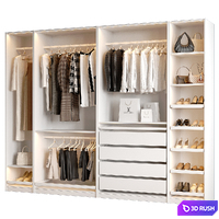 Wardrobe 19 3D Model Corona