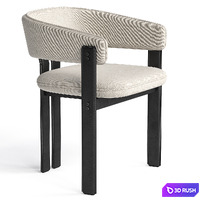 Cattelan Italia Napoleon and Meroni Igea Arm 3D Model Vray, Corona