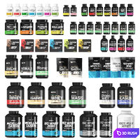 Sports nutrition 3D Model Vray, Corona