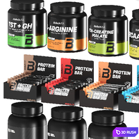 Sports nutrition 3D Model Vray, Corona