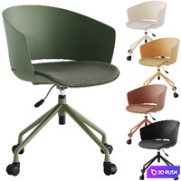 Office chair Ashley 3D Model Corona