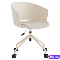 Office chair Ashley 3D Model Corona
