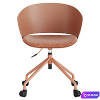Office chair Ashley 3D Model Corona