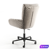 Office chair Sergio La Redoute 3D Model Vray, Corona