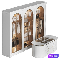 Dressing room 26 3D Model Corona