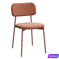 Tulip Milam table and chairs 3D Model Vray, Corona