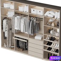 Dressing room 27 3D Model Corona