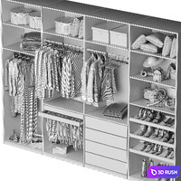 Dressing room 27 3D Model Corona