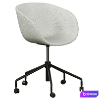 Yvette chair 3D Model Vray, Corona