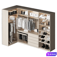 Dressing room 28 3D Model Corona