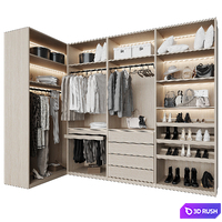 Dressing room 28 3D Model Corona