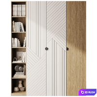 Wardrobe Zeverro from Shkapulkin 3D Model Vray, Corona