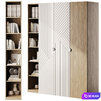 Wardrobe Zeverro from Shkapulkin 3D Model Vray, Corona