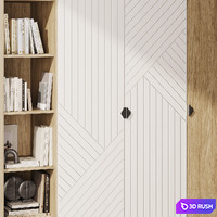Wardrobe Zeverro from Shkapulkin 3D Model Vray, Corona