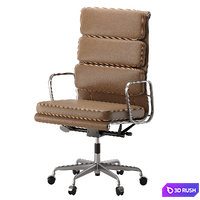 Vitra Soft Pad Chair EA 219 3D Model Corona