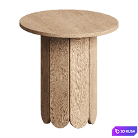 Clifford table 3D Model Vray, Corona