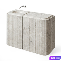 TEYO Jardin Sink 3D Model Corona
