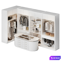 Dressing room 29 3D Model Corona