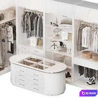 Dressing room 29 3D Model Corona