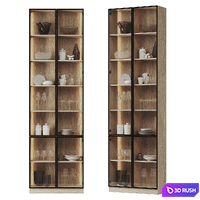Kitchenware display case 3D Model Corona