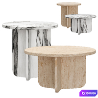 Coffee tables PIA Cosmorelax 3D Model Corona