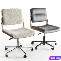 Office chair Mikel La Redoute 3D Model Vray, Corona