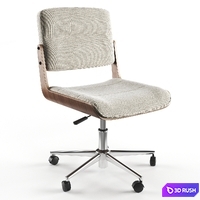 Office chair Mikel La Redoute 3D Model Vray, Corona