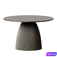 Gallus Dining Table 3D Model Corona