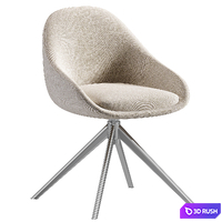 Kiana office chair 3D Model Corona