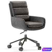 Sergio Office Swivel Chair 3D Model Corona