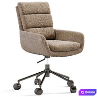 Sergio Office Swivel Chair 3D Model Corona