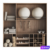 Fitness equipment for the gym 3D Model Corona
