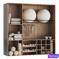 Fitness equipment for the gym 3D Model Corona