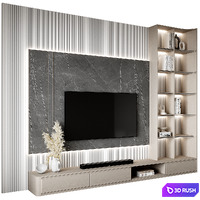 TV Wall 21 3D Model