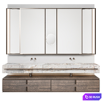 Teyo Belvedere Vanity 3D Model Corona