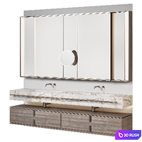 Teyo Belvedere Vanity 3D Model Corona