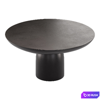 Coffee table Eternal antic copper Dantone Home 3D Model Corona