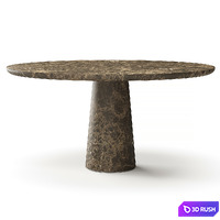 RH Cellini Round Dining Table 60 3D Model Corona