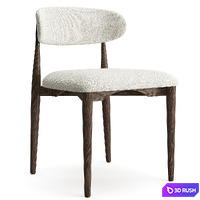 RH Cellini Round Dining Table 60 3D Model Corona