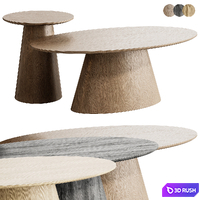 Lindsay Laurie coffee table 3D Model Vray, Corona