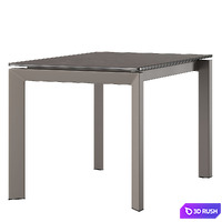 Table MARIO 120 LATTE CER 3D Model Vray, Corona